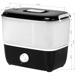 Încălzitor de prosoape Elegante 10 150248 (White/Black) Thumb