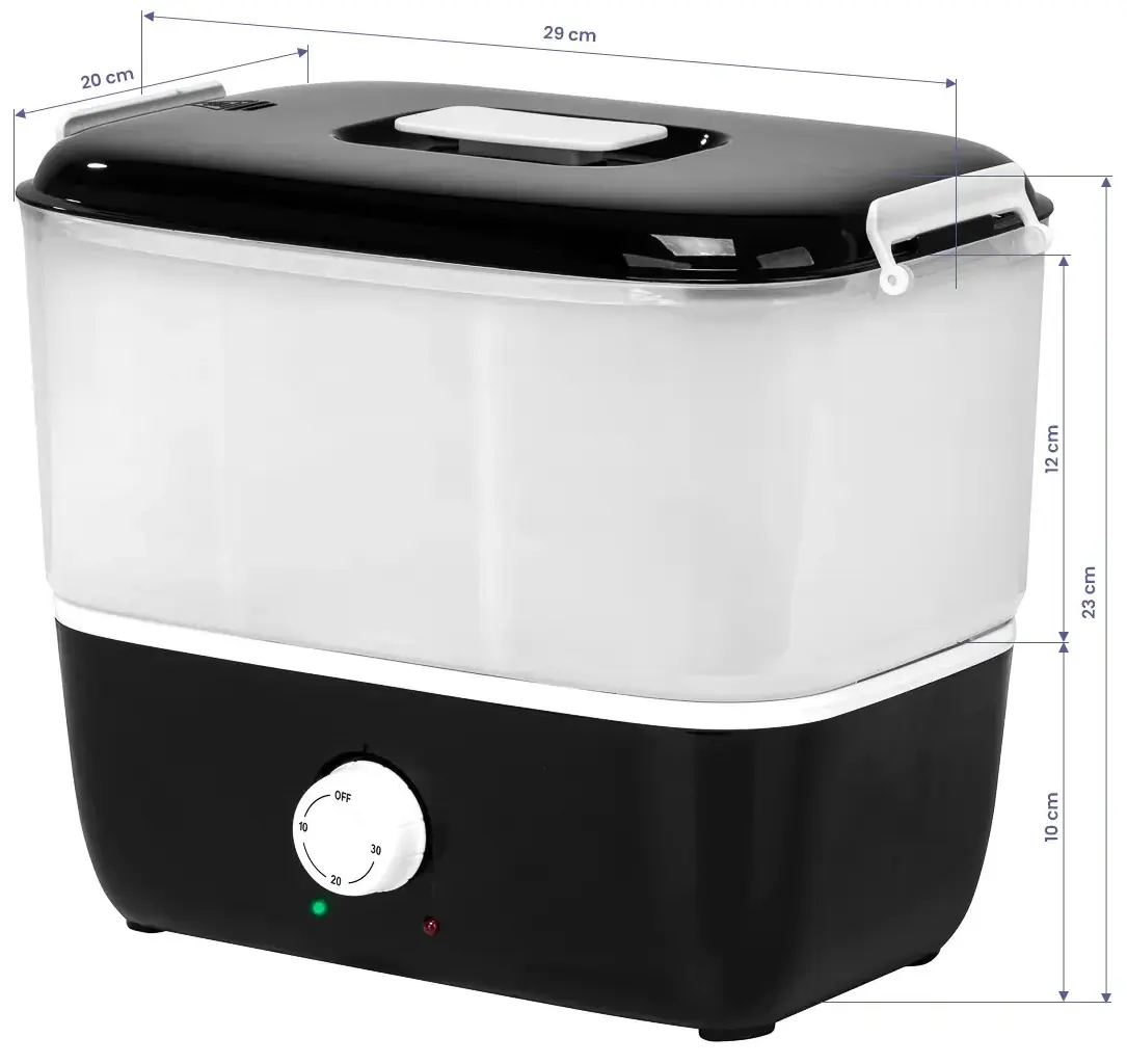 Încălzitor de prosoape Elegante 10 150248 (White/Black)