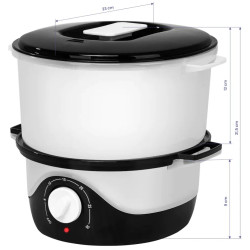 Încălzitor de prosoape Elegante 20 150249 (White/Black) Thumb