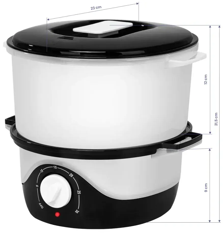 Încălzitor de prosoape Elegante 20 150249 (White/Black)