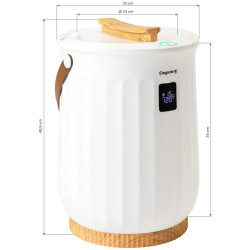 Încălzitor de prosoape Elegante E8 20L 148011 (White) Thumb