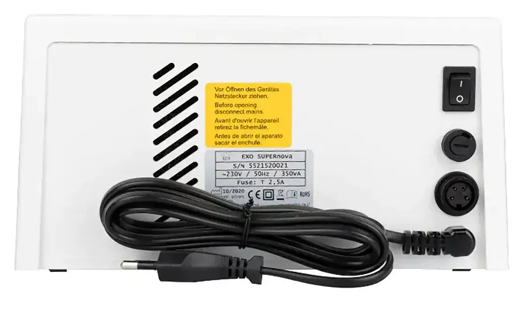 Aparat pentru manichiura cu aspirator Exo Supernova 132889 (White)