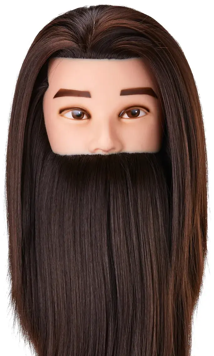 Голова-манекен учебная Gabbiano WZ4 4H 148410 (Брюнет) - 3