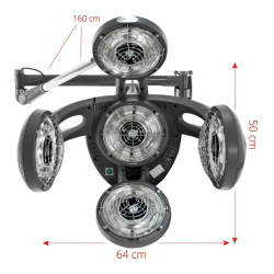 Инфразон Gabbiano GD-505W 108041 (Grey) Thumb