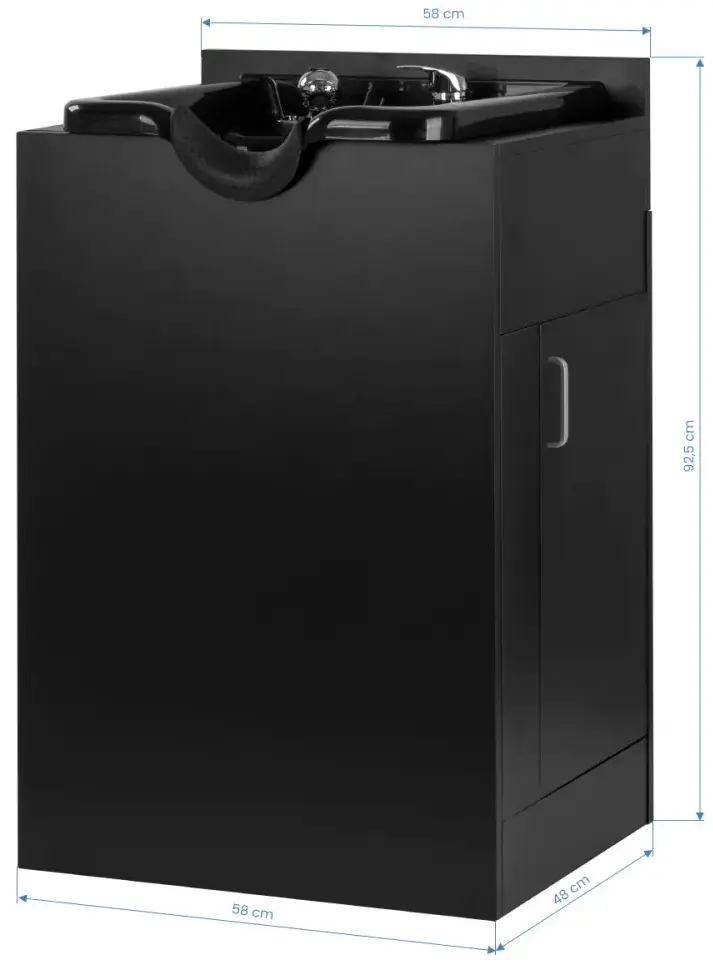 Мойка парикмахерская Gabbiano 5023 152013 (Black)