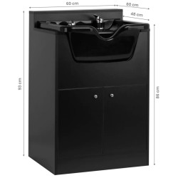 Мойка парикмахерская Gabbiano BB06 136685 (Black) Thumb