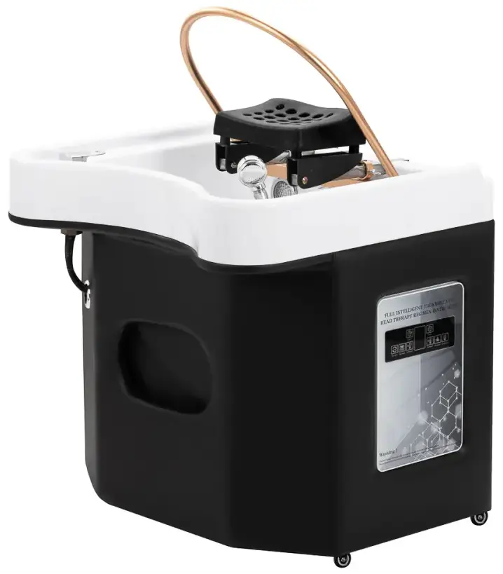 Scafa pentru frizerie Gabbiano Head Spa 050 152272 (Black/White) - 2