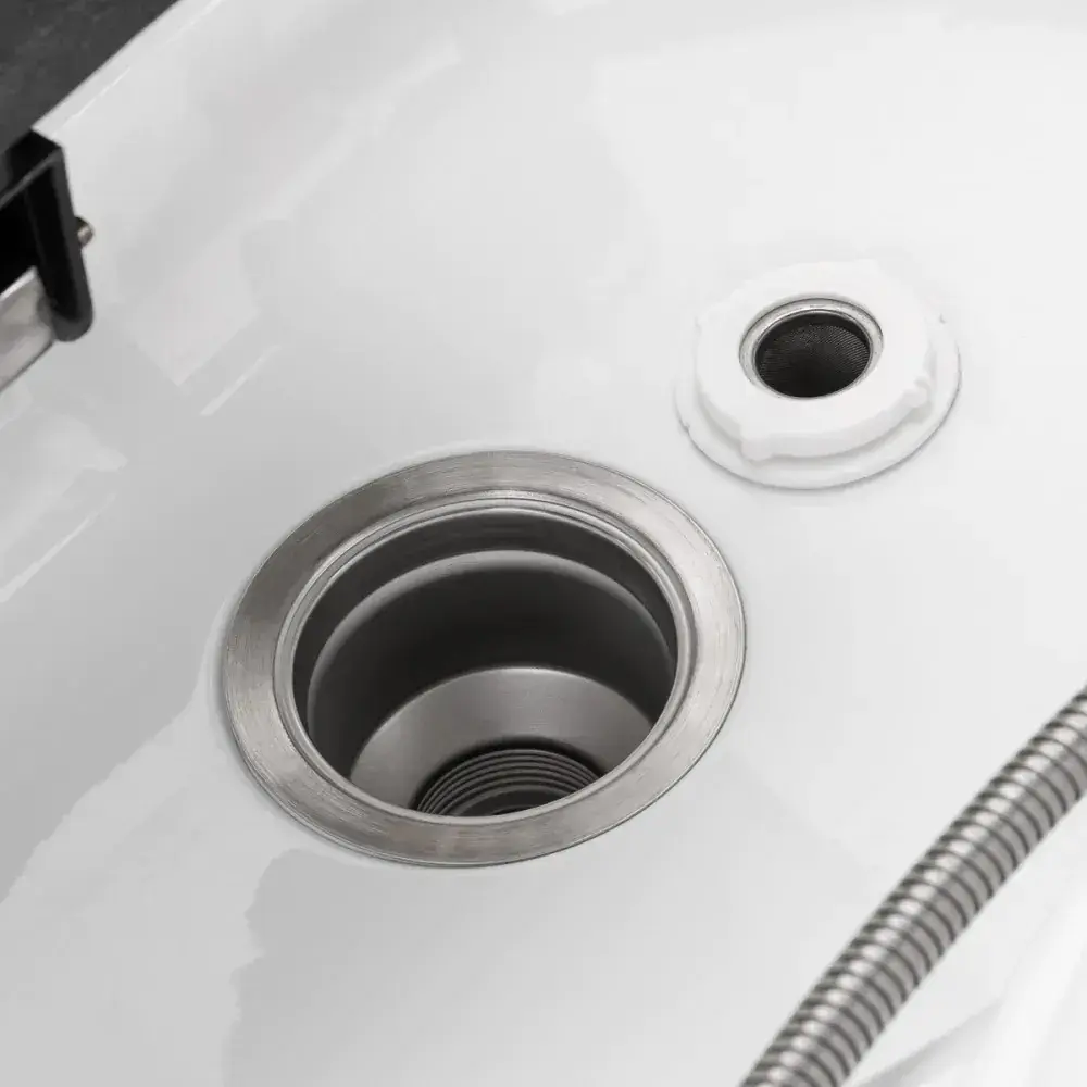 Scafa pentru frizerie Gabbiano Head Spa 050 152272 (Black/White) - 11