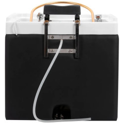 Scafa pentru frizerie Gabbiano Head Spa 050 152272 (Black/White) Thumb