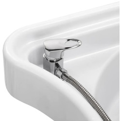 Scafa pentru frizerie Gabbiano Head Spa 050 152272 (Black/White) Thumb