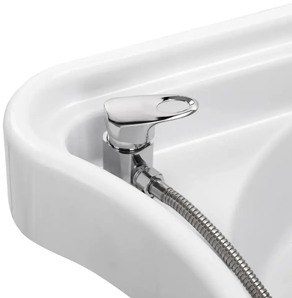 Scafa pentru frizerie Gabbiano Head Spa 050 152272 (Black/White) - 7