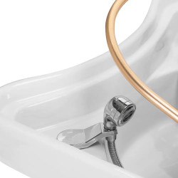 Scafa pentru frizerie Gabbiano Head Spa 050 152272 (Black/White) Thumb