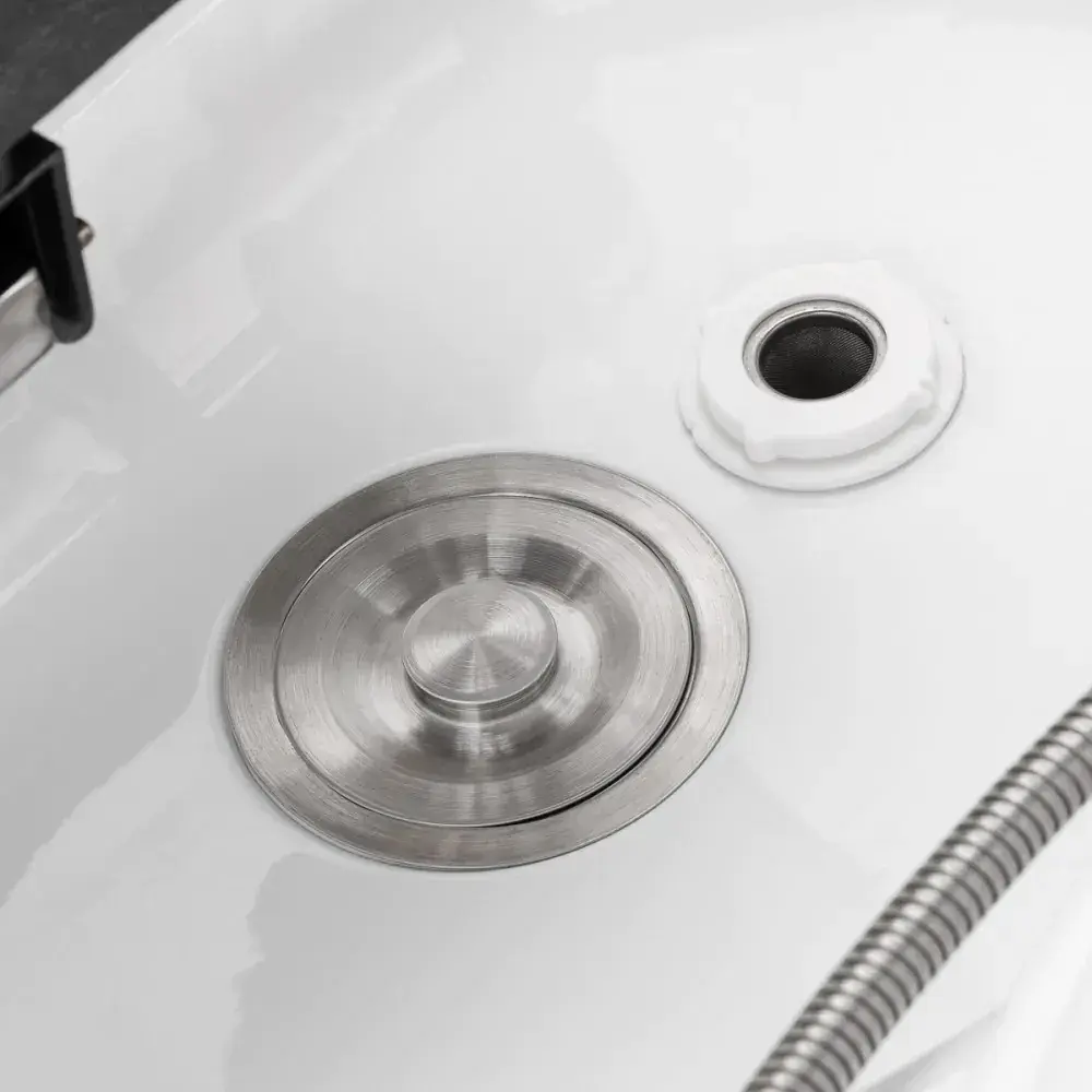 Scafa pentru frizerie Gabbiano Head Spa 050 152272 (Black/White) - 9