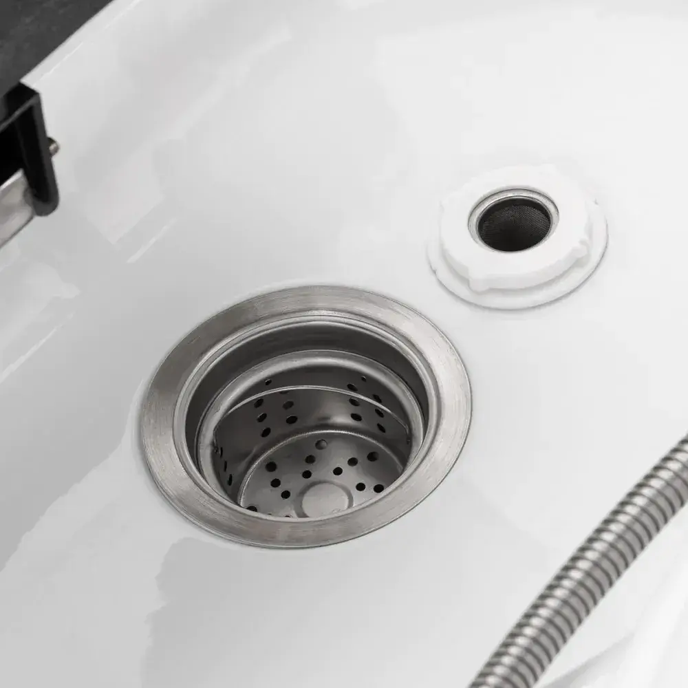 Scafa pentru frizerie Gabbiano Head Spa 050 152272 (Black/White) - 10