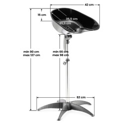 Scafa pentru frizerie portabila Gabbiano FT35 125895 (Black) Thumb