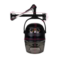 Uscator de par tip casca Gabbiano 1600A 133161 (Black) Thumb