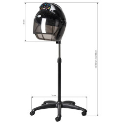 Сушуар для парикмахерской Gabbiano Centurion LVI-203S (Black) Thumb