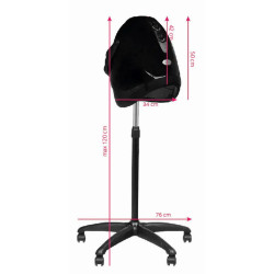 Сушуар для парикмахерской Gabbiano Hood LX-201S (Black) Thumb