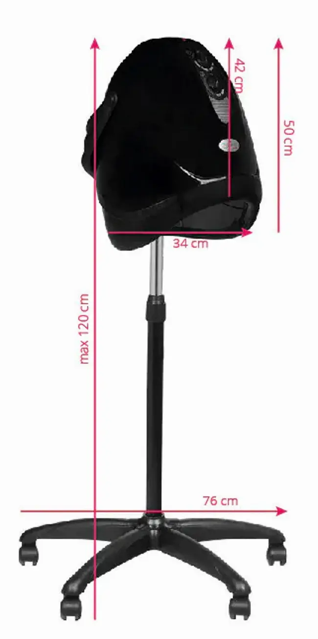 Сушуар для парикмахерской Gabbiano Hood LX-201S (Black)