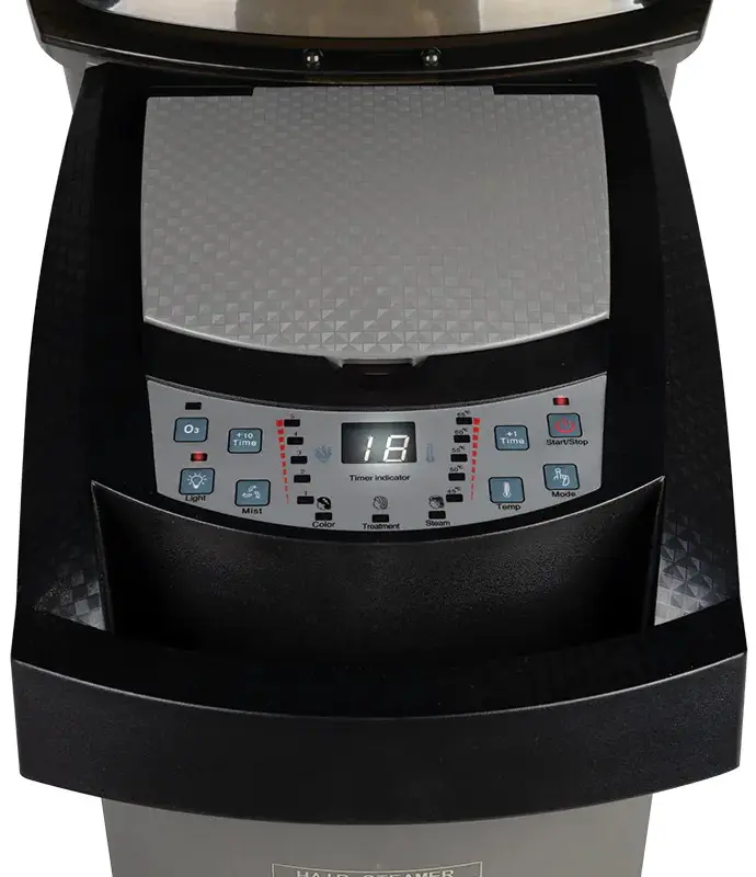 Vaporizator pentru coafura Gabbiano 408D 130823 (Silver/Black)