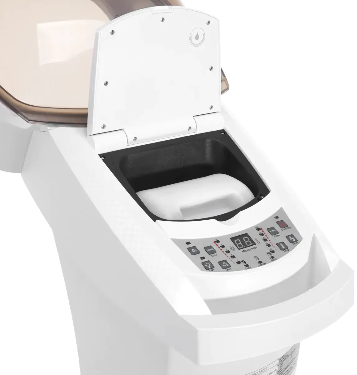 Vaporizator de coafura Gabbiano 408D 147792 (White/Black)