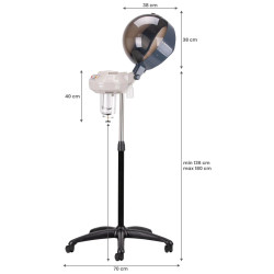 Vaporizator pentru coafura Gabbiano 828-FD 108039 (Grey) Thumb