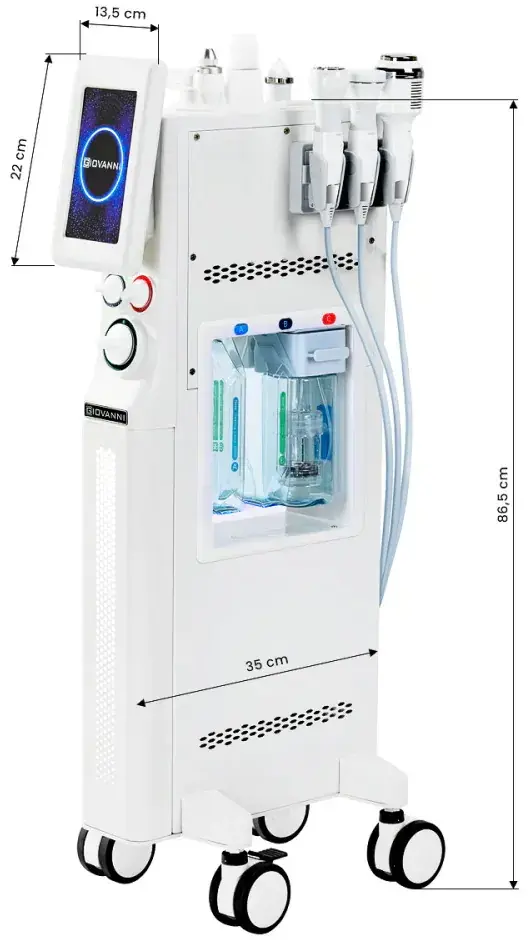 Аппарат косметологический 6в1 Giovanni Ashe Super Bubble 154551 (White) - 11