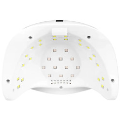 Lampă pentru manichiură Glow S1 144778 (White/Silver) Thumb