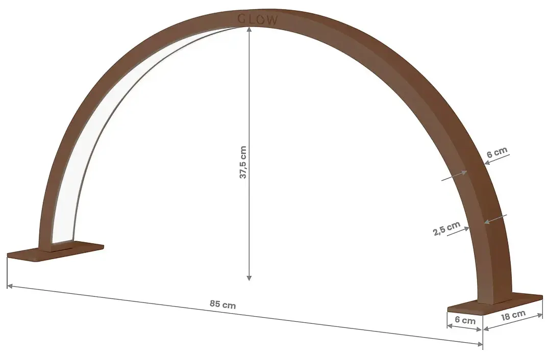 Лампа процедурная Glow Arche II 154526 (Brown)