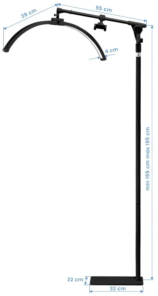 Лампа процедурная Glow FX07 154482 (Black) - 2