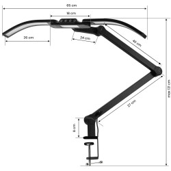 Lampa de tratament Glow L05 155354 (Black) Thumb