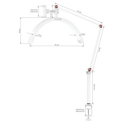 Lampa de tratament Glow MX3 147993 (White) Thumb