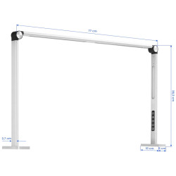 Lampa de tratament pliabila Glow ProLux 150141 (Silver) Thumb