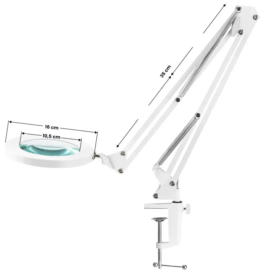 Lampa cu lupa Glow 308 138395 (White)