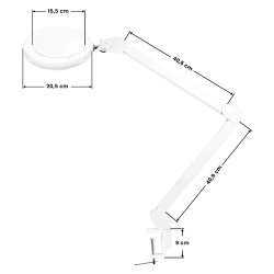 Lampa cu lupa Glow 8021 141606 (White) Thumb