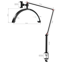 Lampa de tratament Glow MX3 147992 (Black) Thumb