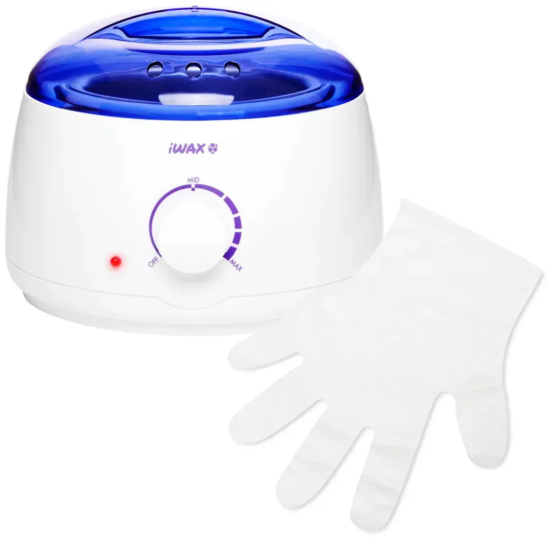 Incalzitor de ceara iWax 100 147872 (White/Purple) - 2