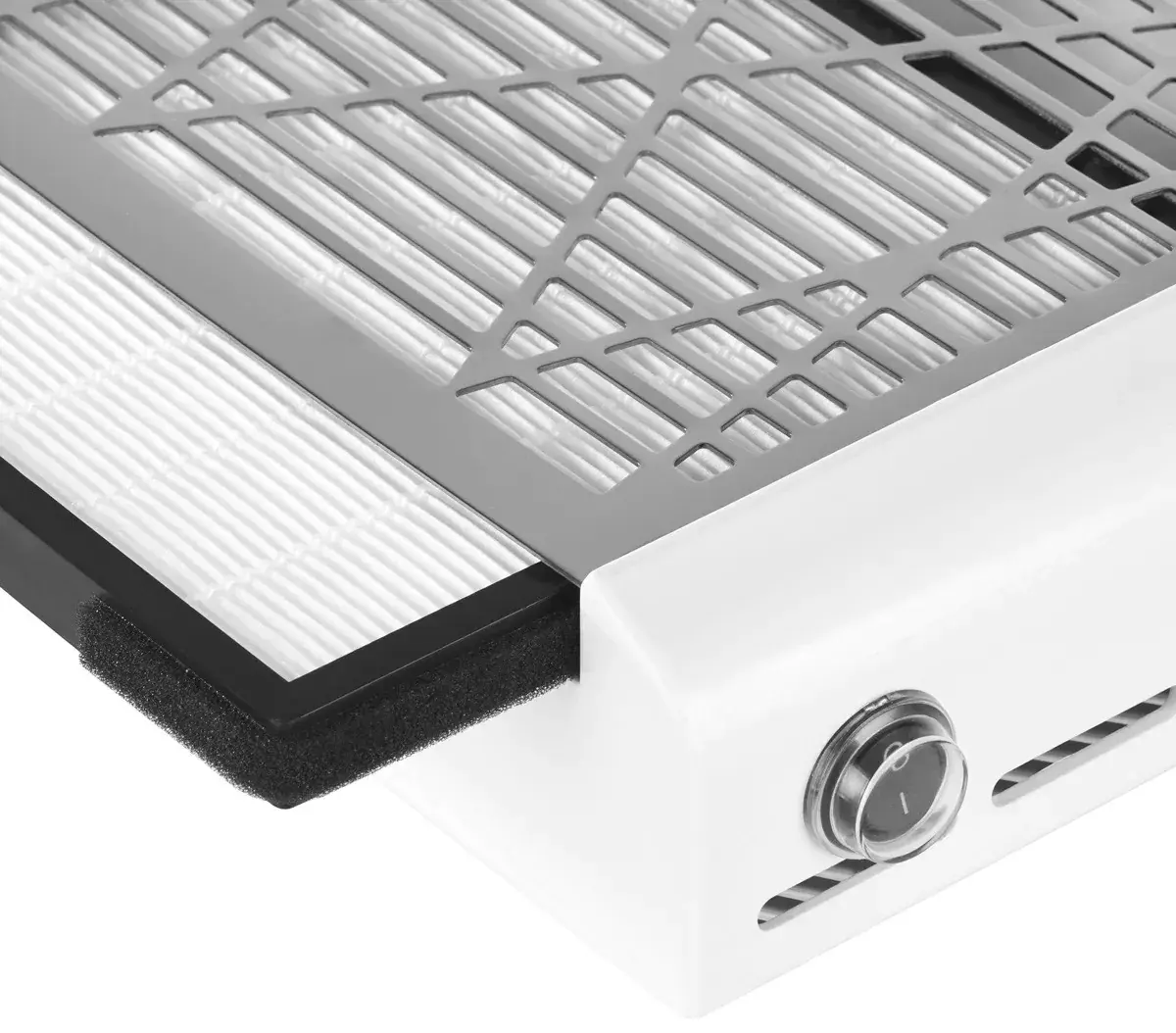 Aspirator praf de unghii Momo J-23 123576 (White/Inox)