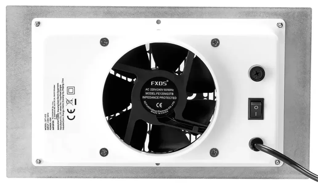 Вытяжка маникюрная Momo S-41 116273 (Silver) - 5