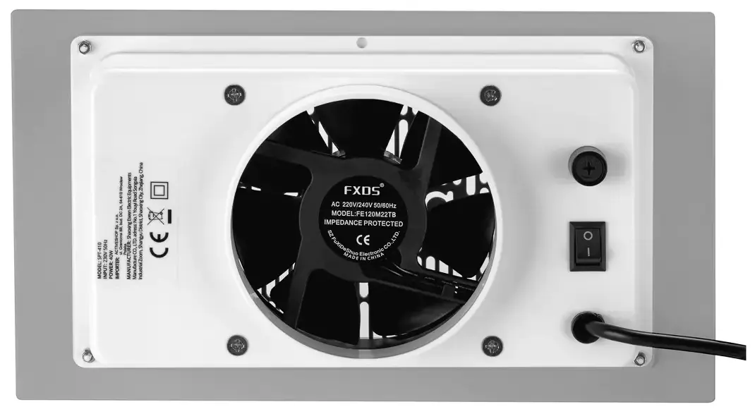 Вытяжка маникюрная Momo S-41 132453 (Chrome) - 4