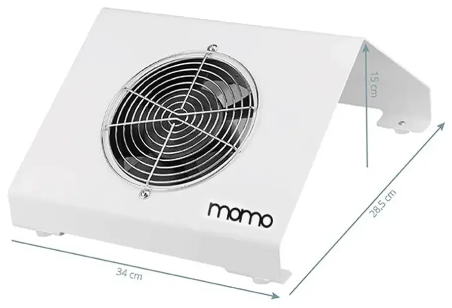 Aspirator praf de unghii Momo X-2S 65W Professional 129953 (White)