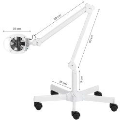 Aspirator praf de unghii pentru pedichiura mobil Momo 6606 138676 (White) Thumb