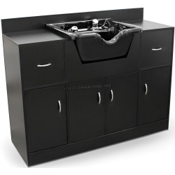 Мойка парикмахерская Quirumed 1174-CH5027 (Black)