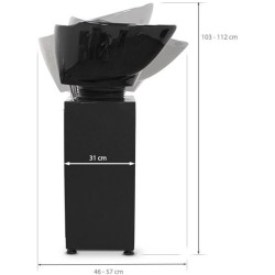 Мойка парикмахерская Quirumed 1174-CH7077 (Black) Thumb