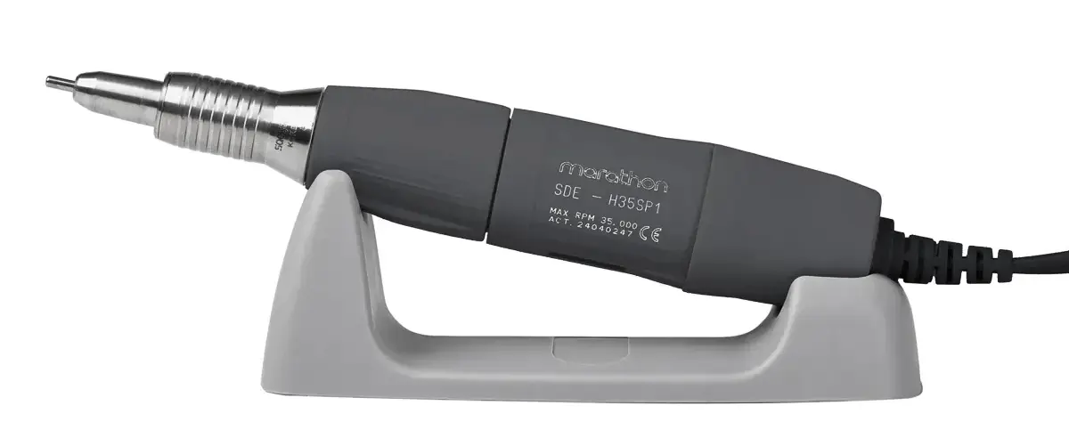 Aparat pentru manichiura Saeyang Marathon 3 Champion + H35LSP 152029 (White/Grey) - 7