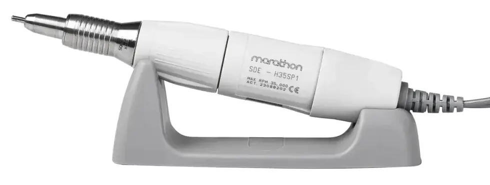 Аппарат для маникюра Saeyang Marathon 3 Champion + H35SP1 148473 (White/Grey) - 7