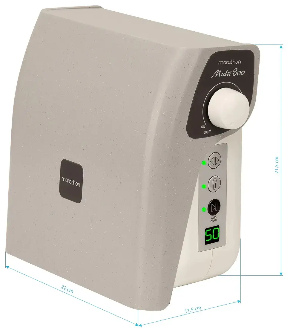 Aparat de manichiura Saeyang Marathon MULTI800 BS50C 149718 (White/Grey) - 4