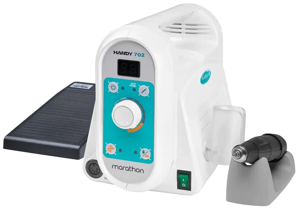 Аппарат маникюрный Saeyang Marathon Handy 702 + S40-FS60N 138276 (White/Grey)