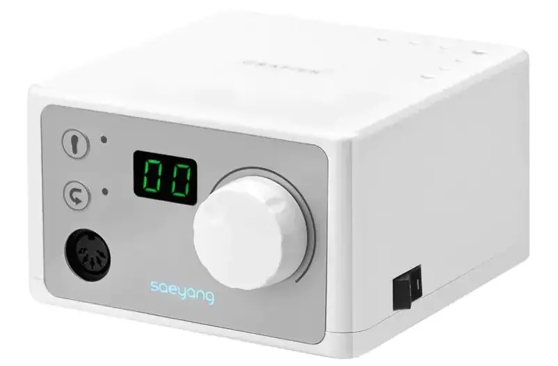 Аппарат маникюрный Saeyang Marathon K35 Crafien + SH30N 112916 (White/Grey) - 2