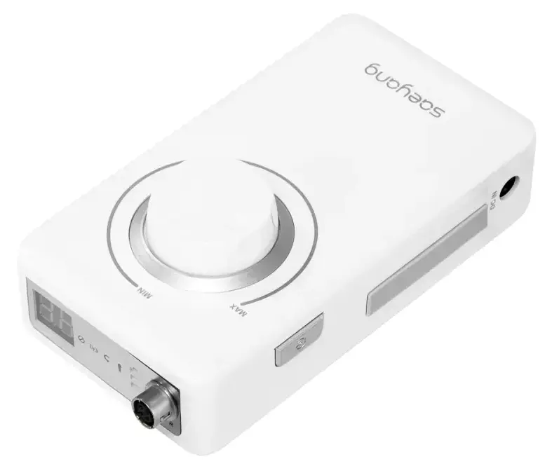 Aparat de manichiura Saeyang Marathon K38 PRO + BS30 149717 (White/Grey)